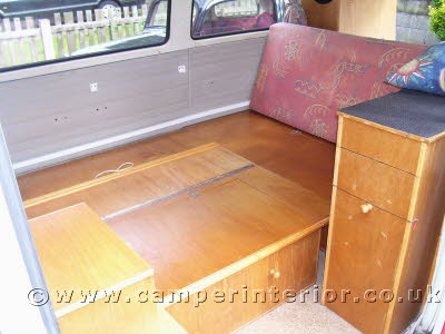 Seans 1972 Volkswagen Bay with Homemade Interior