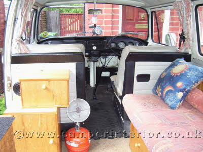 Seans 1972 Bay Window with Home Made Interior
