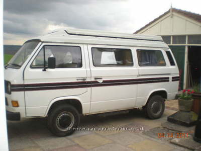 1984 VW T25 Autosleeper Poptop Roof