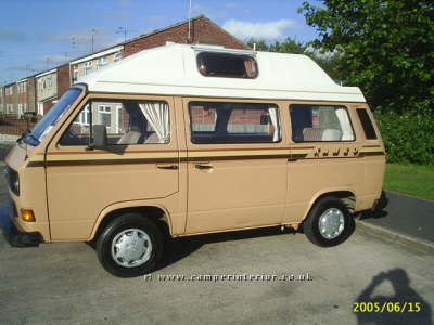 1986 VW T25 Autohomes Kameo Hightop