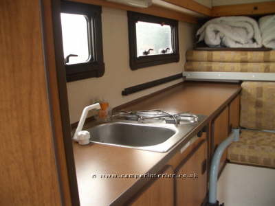 1990 VW Caddy with Tischer demountable camper body