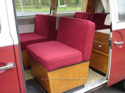 72 VW Bay Danbury Interior