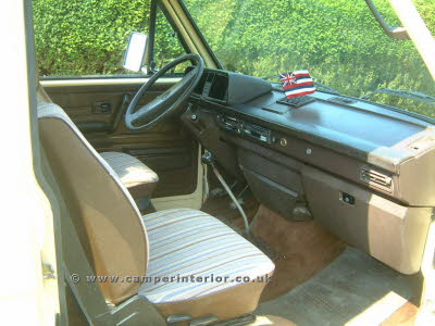 1984 VW T25 Westfalia Interior